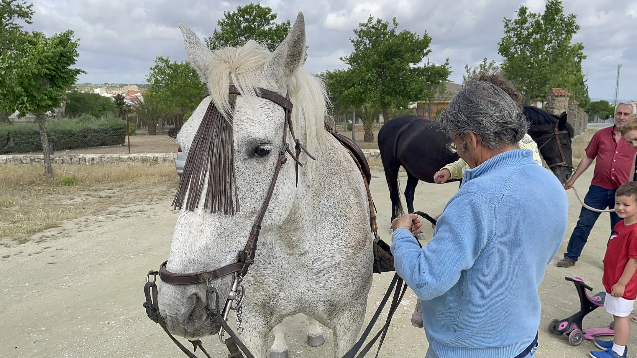 person(0.93), horse(0.93), person(0.90), person(0.77)