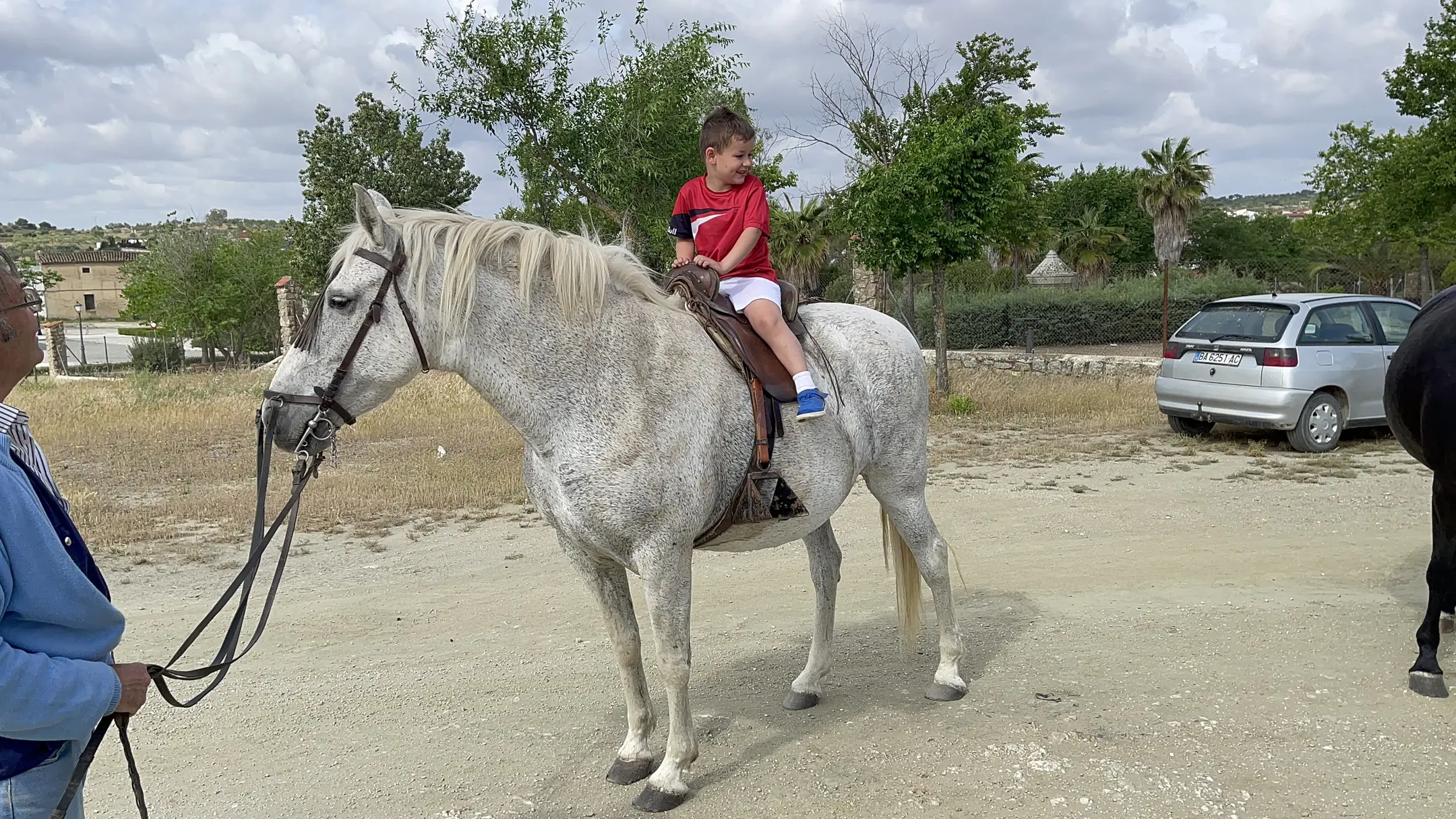 horse(0.93), car(0.90), person(0.87), person(0.82), person(0.73)